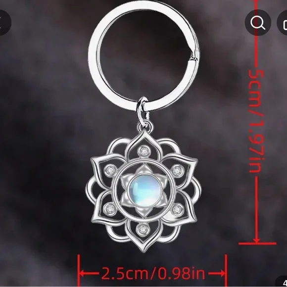 NWT Lotus key charm - Picture 5 of 7